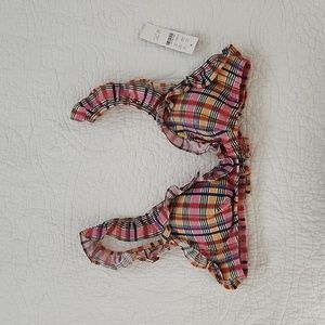 J. Crew bikini top NWT